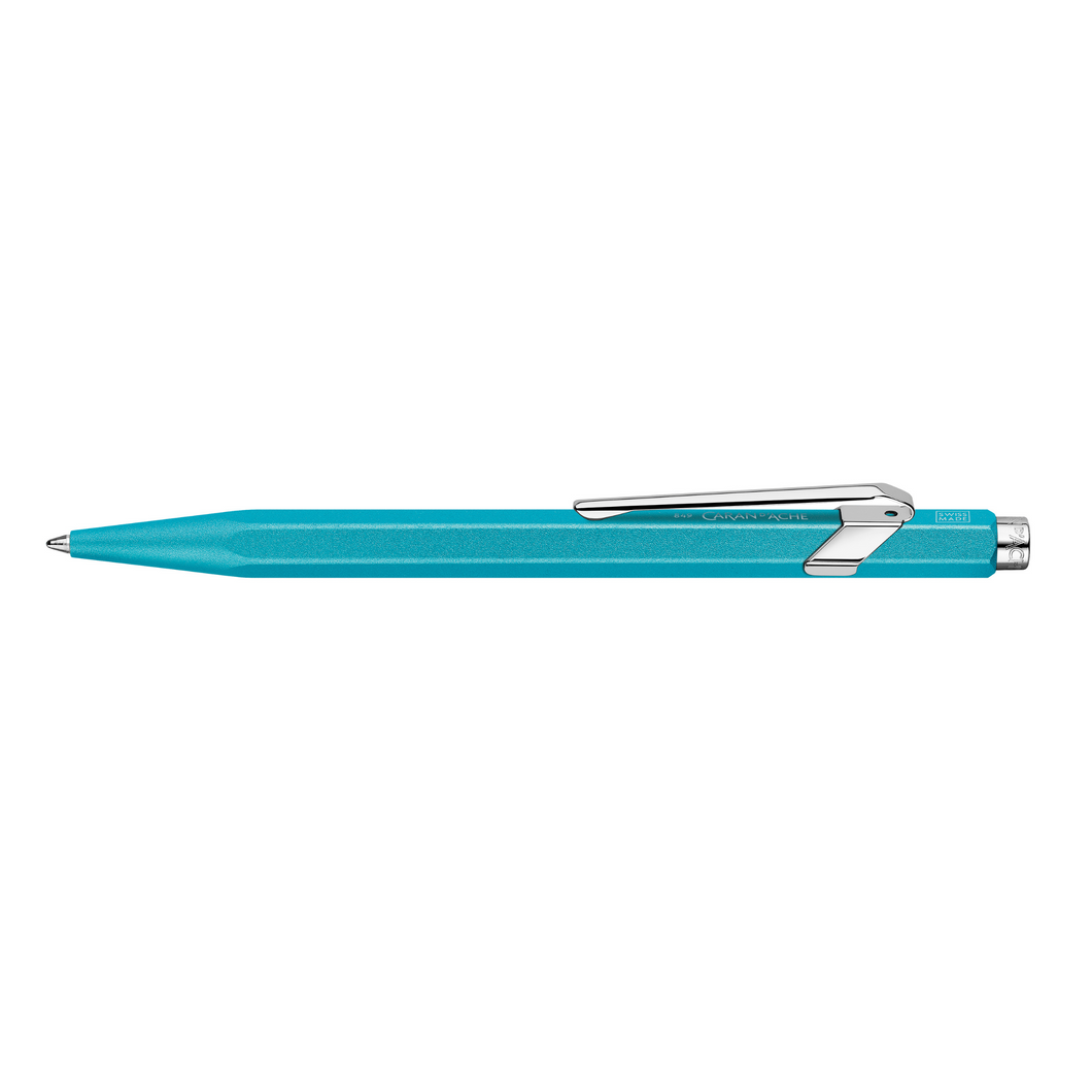 Kugelschreiber CARAN D'ACHE Colormat-X 849, türkisblau