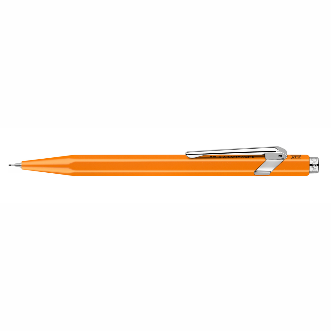 Bleistift CARAN D'ACHE Minenhalter Fluo Line 844, orange